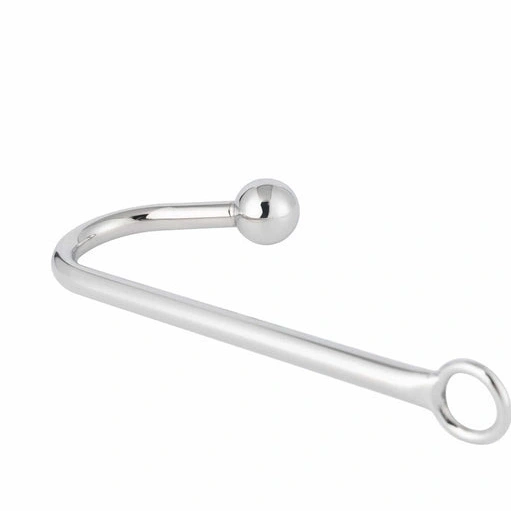 AllNight 3294 Smooth Sex Hook Anal Toy Metal 0126